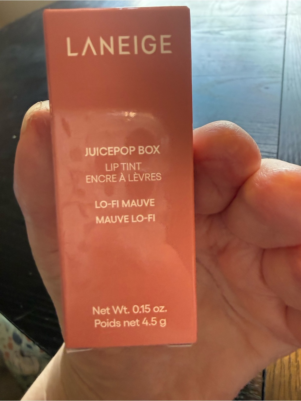 LANEIGE JuicePop Box Lip Tint - Lo-Fi Mauve (Mauve Pink)